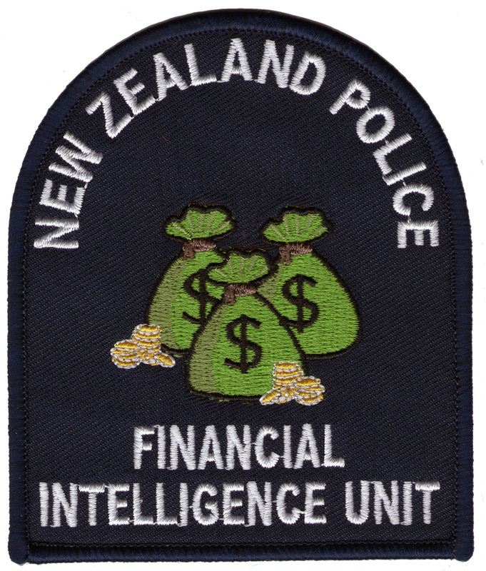 New Zealand Police Fraud Squad Patch social
