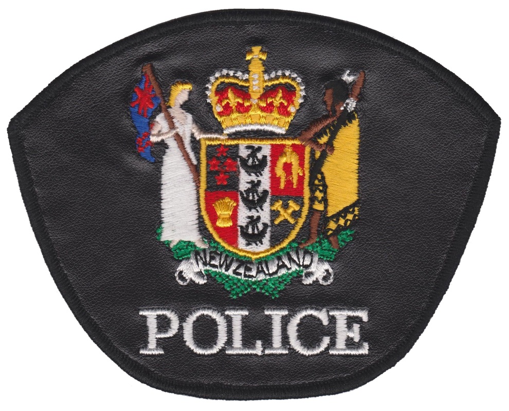 social New Zealand Police Highway Patrol Patch 